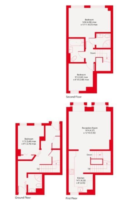 Modern 3 Bedroom, 3 Bathroom, Parking, River View Appartement *